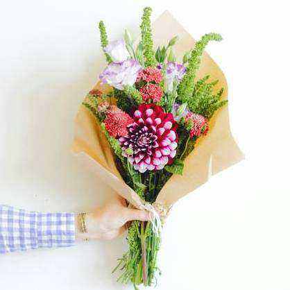 Pastel mixed bouquet